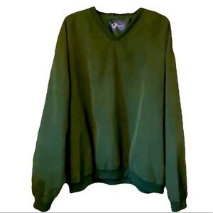 MG Golf Stylish Wind-jacket Dark Green 2X-Large  EUC